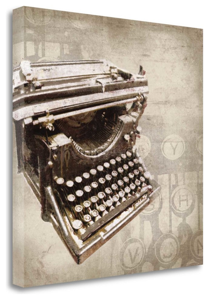 "On My Desk I" By Tandi Venter,Ready to Hang Giclee Print on Gallery Wrap Canvas