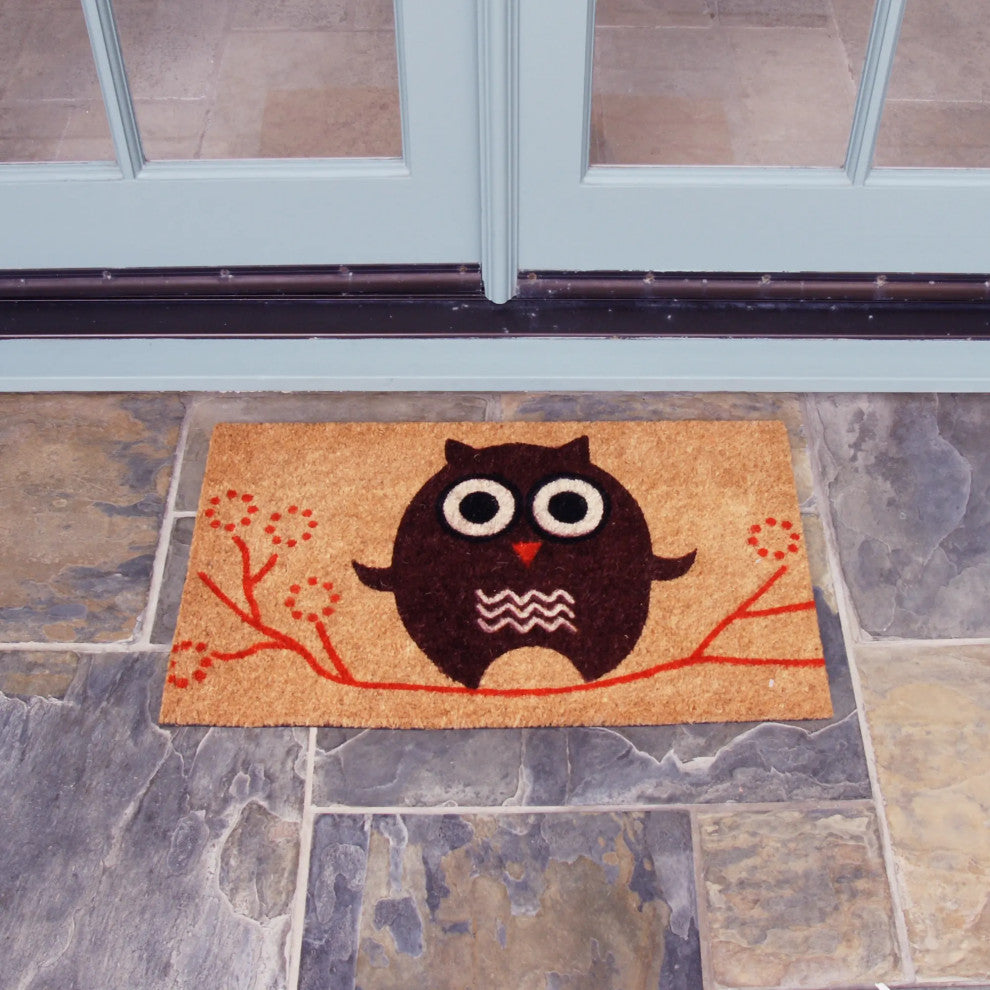 Rubber-Cal Loving "Owl Door Mat" Kit 18 x 30" 2 Doormats
