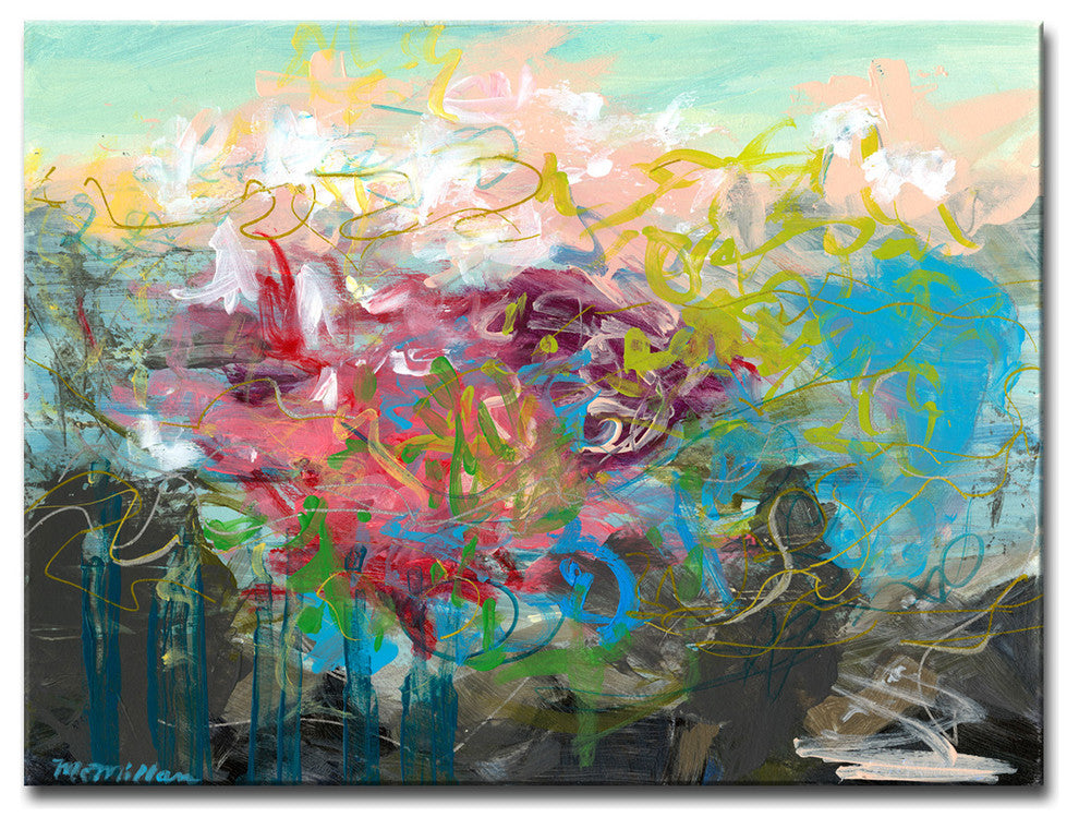 Day of Excitement' Canvas by Leslie Owens, 30"x20"