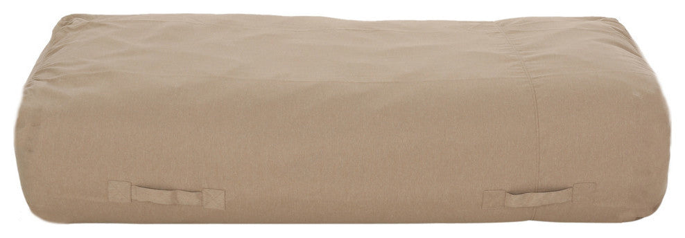 Vivien Outdoor Water Resistant 6'x3' Lounger Bean Bag, Tuscany