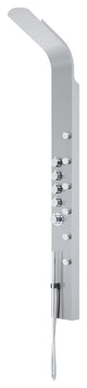 Brielle 71" H x 6" W 6-Jet Shower Panel with Fixed Rainhead in Stainless Steel