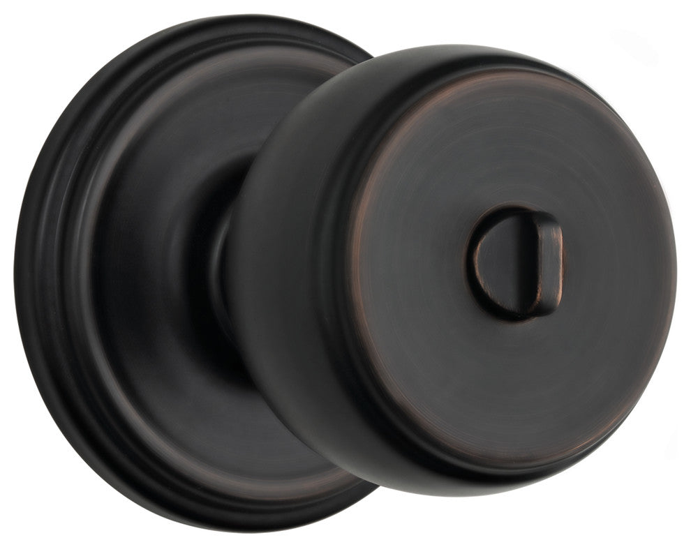 Brinks Push Pull Rotate Ganyon Privacy Knob, Tuscan Bronze