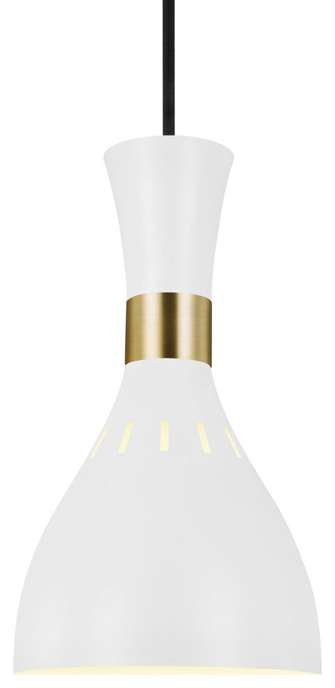 Joan Mini-Pendant, Matte White