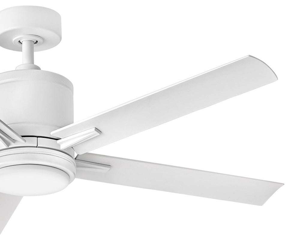 Hinkley Vail 52" Led Smart Fan, Matte White
