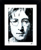 John Lennon "John Lennon BW" Art by Mark Lewis