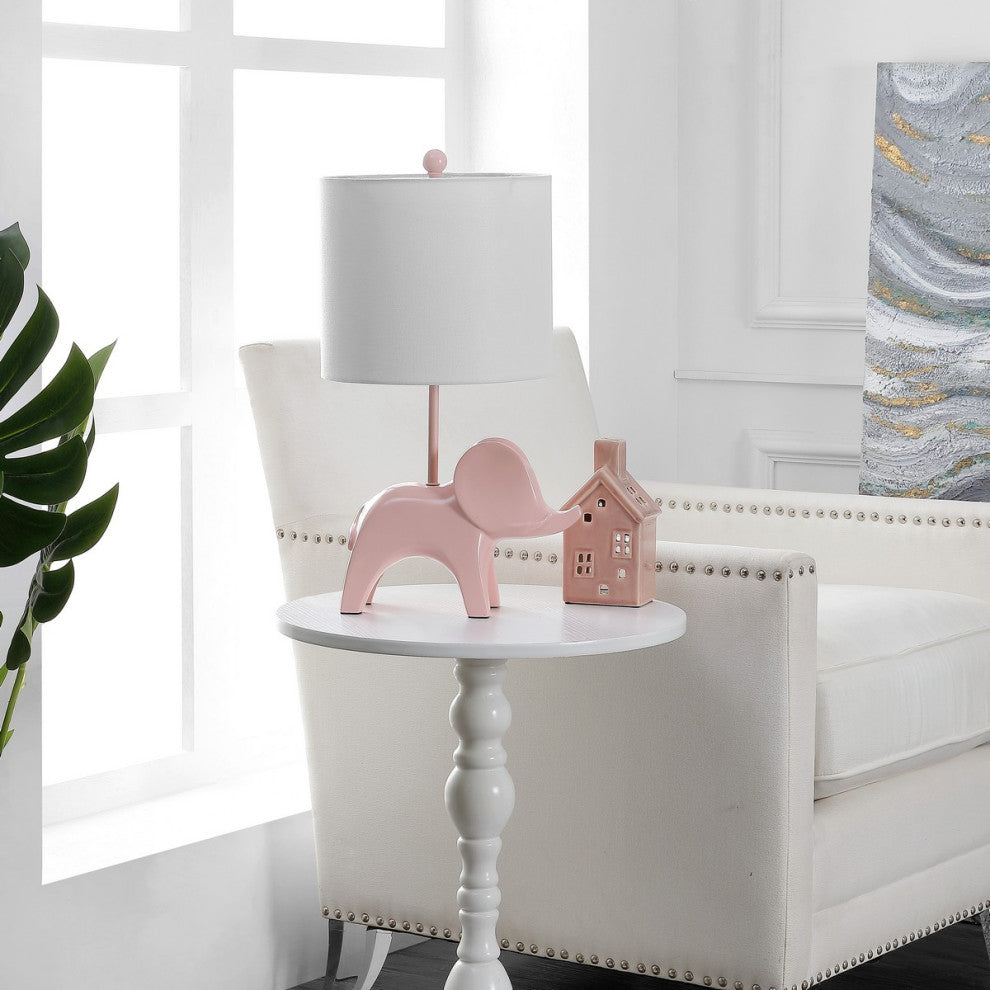Safavieh Ellie Elephant Lamp Pink