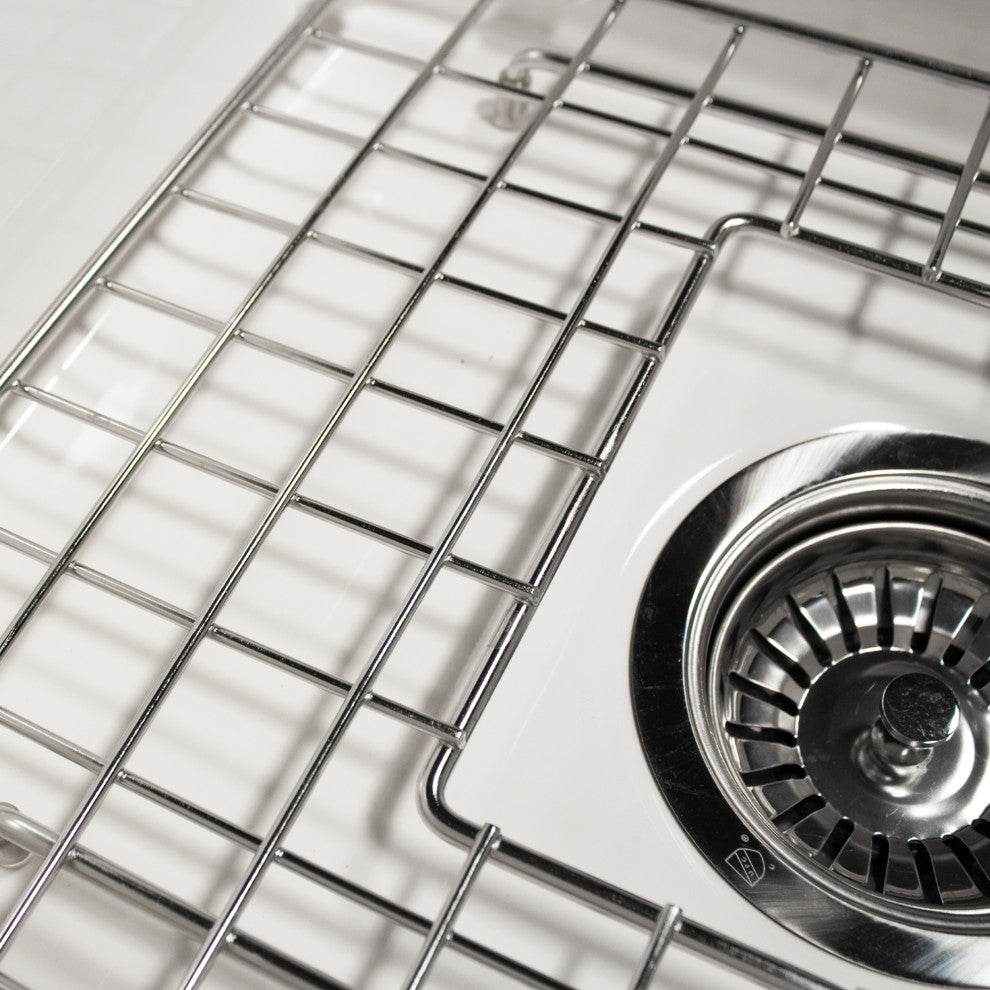 Nantucket Sinks 60/40 Dualmount Fireclay Sink Wellfleet-31OSW