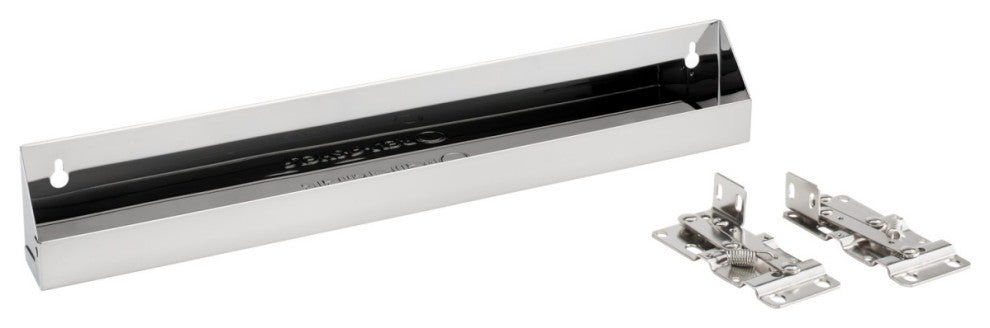 Stainless Steel Slim Tip-Out Trays for Sink Base Cabinets, 19"