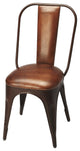 Riggins Iron & Leather Side Chair