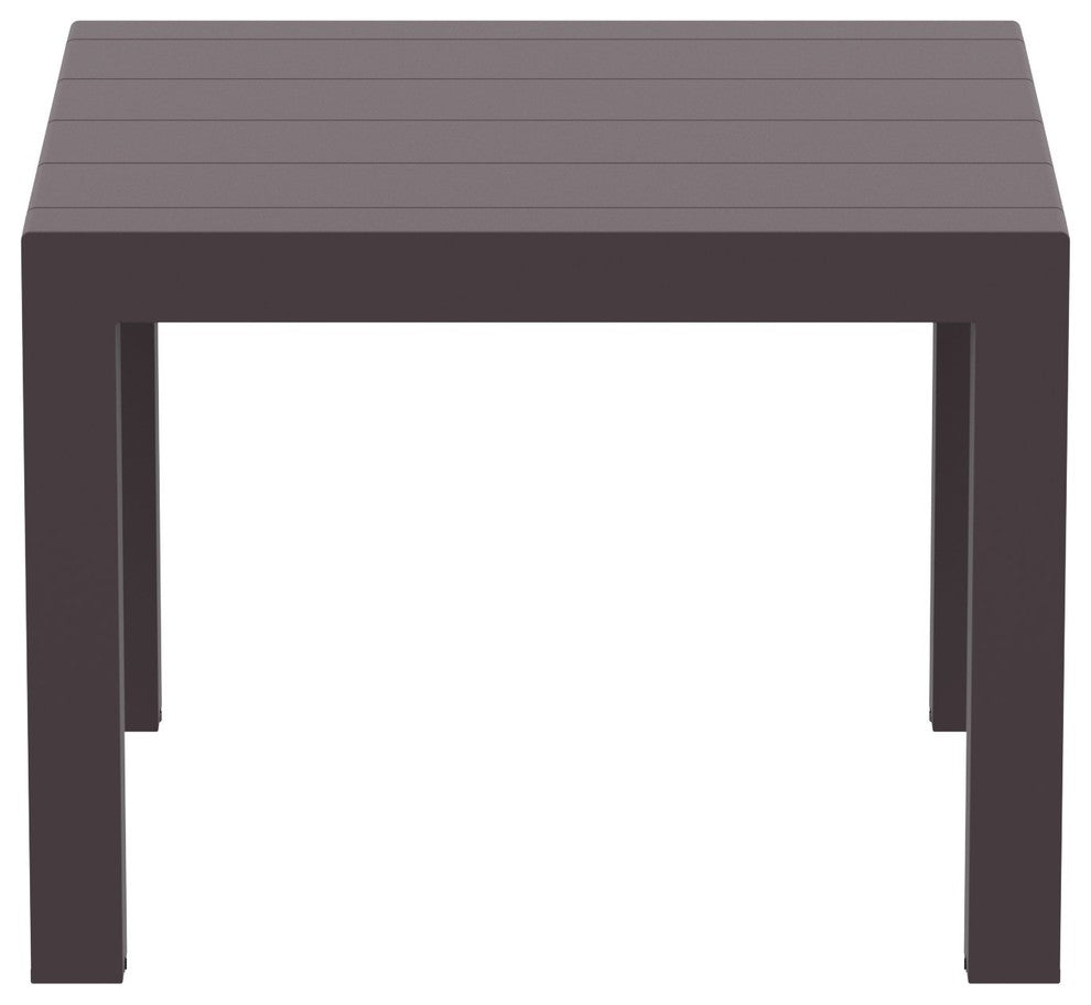 Compamia Vegas 39"-55" Extendable Dining Table, Wicker Brown