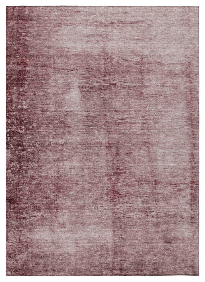 Machine Washable Indoor/Outdoor Chantille ACN1884 Blush 10' x 14' Rug