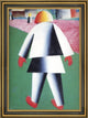 Kazimir Malevich Boy - 16" x 24" Framed Premium Canvas Print
