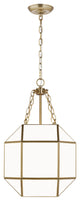 Visual Comfort Studio 5179453-848 3-Light Lantern, Morrison