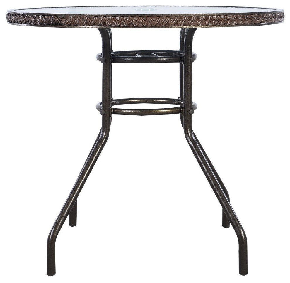 Stunning Outdoor Patio Steel Round Table