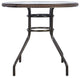 Stunning Outdoor Patio Steel Round Table