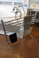 Freestanding Towel Warmer, Polished, 33