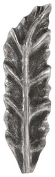 Petiole Wall Leaf, Silver, Small, Version B