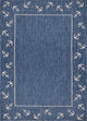 Nautical Anchor Border Indoor/Outdoor Accent Rug, 1'10"x3'