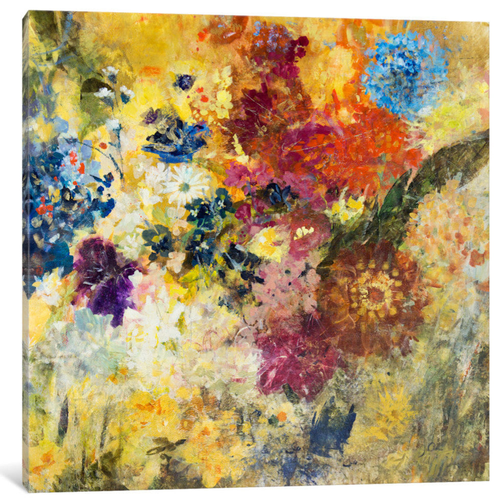 "Untethered Bouqet" by Julian Spencer, 12x12x1.5