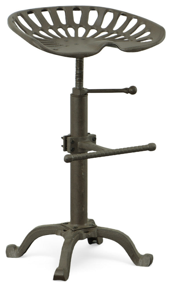 Adjustable Tractor Seat Stool, Industrial
