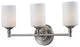 Cannondale 3 Light Vanity in Brushed Nickel