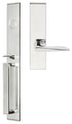 Ecco Lever, Mortise Dummy Handleset, Right Hand, Polished Stainless Steel
