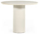 Belle Round Dining Table-Cream Marble