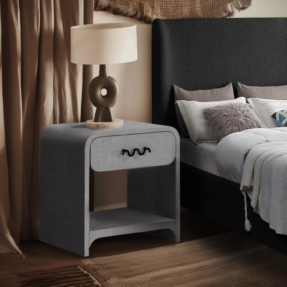 Medley Night Stand / Side Table, Grey