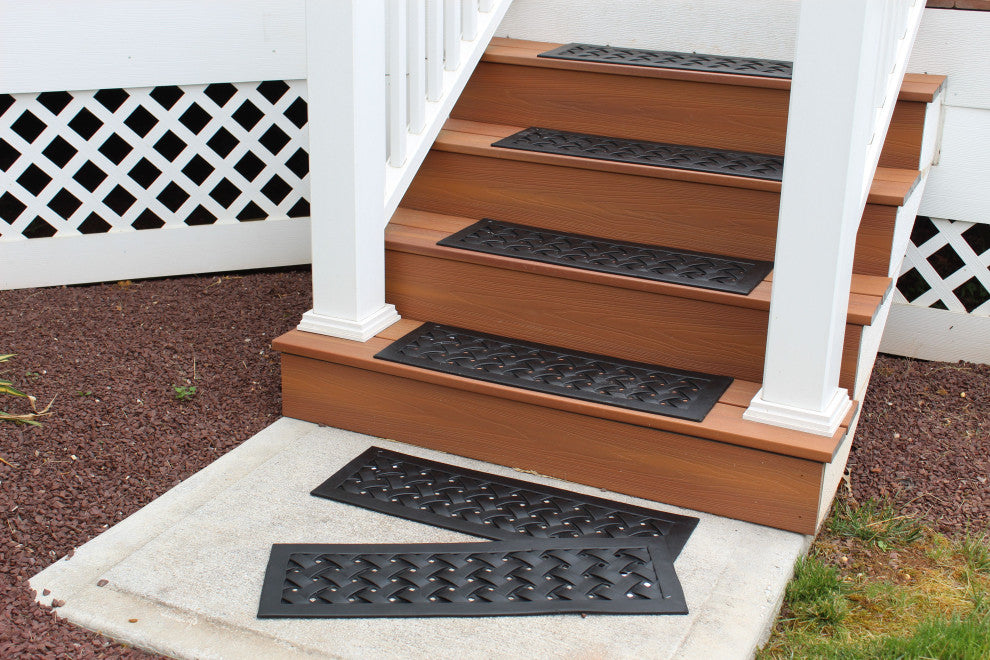 Braided Stair Treads Mat (pack of 6)