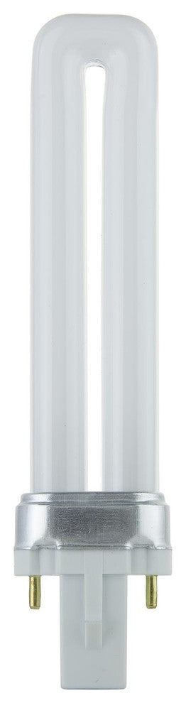 Sunlite 7 Watt Pl 2 Pin Single U Shaped Twin Tube, G23 Base, Cool White