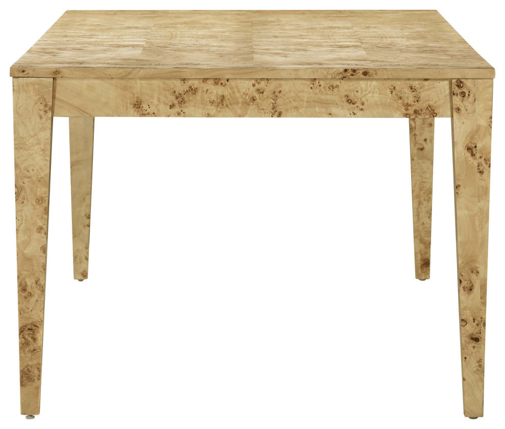 Brandyss Natural Burl Rectangular Dining Table