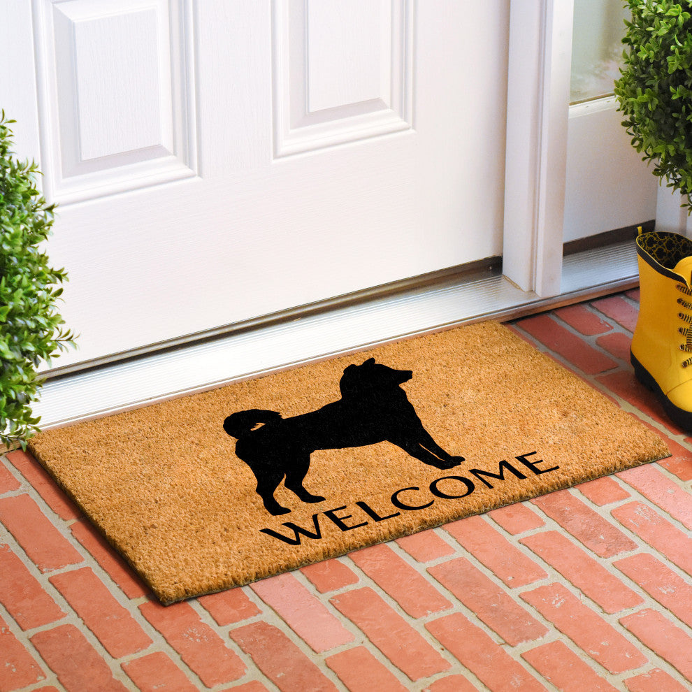 Calloway Mills Shiba Inu Doormat, 24"x36"