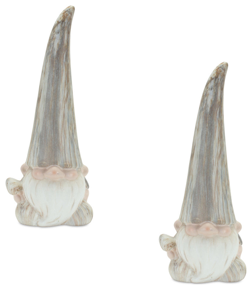 Terracotta Gnome, 2-Piece Set