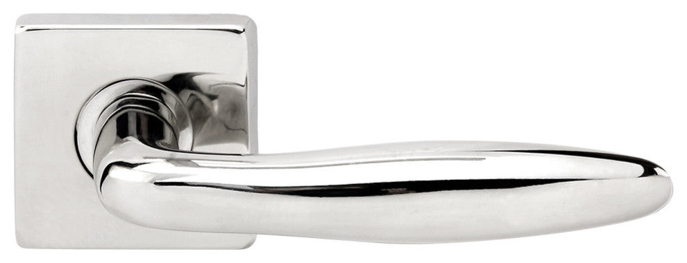 Summer Lever, Tubular Privacy, Polished Stainless Steel, 2-3/8" Backset