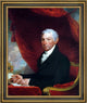 Gilbert Stuart James MonroeFramed Premium Canvas Print, 16"x20"