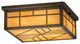 13 Square Santa Fe Flushmount