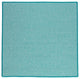 Outdoor Houndstooth Tweed OT57 Turquoise Indoor/Outdoor Area, Square 4'x4'