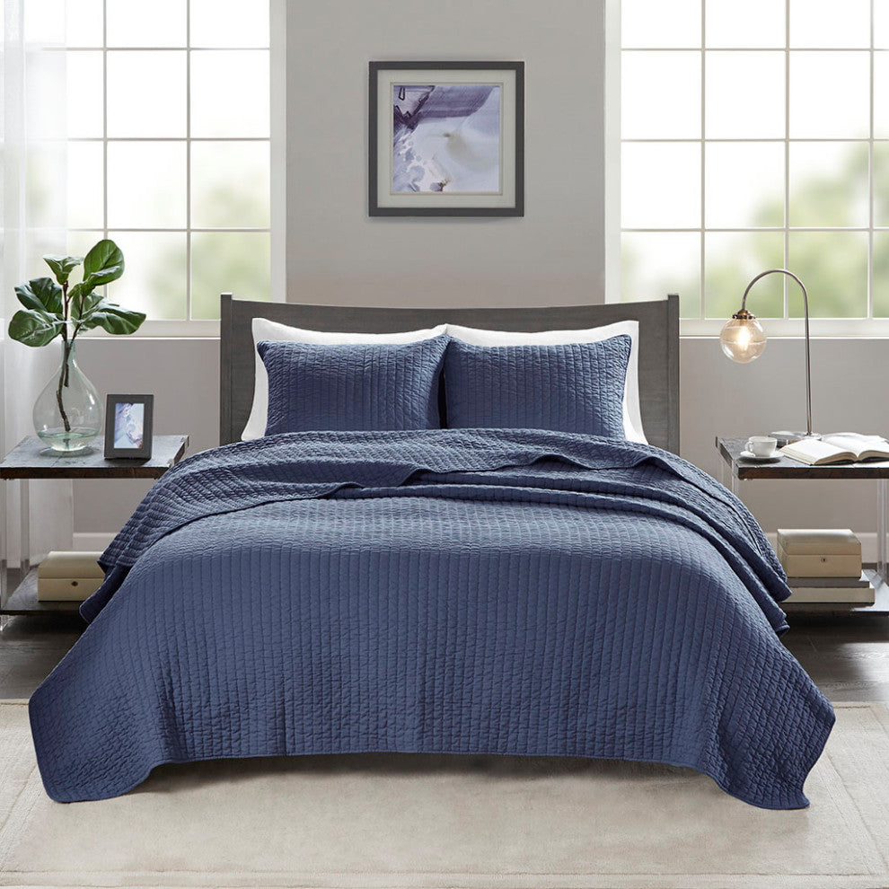 Madison Park Keaton 2 Piece Quilt Set