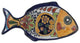 Fish Plate, 5" W x 9.75" L, Decoration A