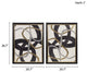 Madison Park Moving Midas Gold Foil Abstract 2-piece Framed Canvas Wall Art Set