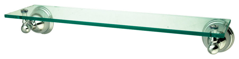 Kingston Brass Polished Chrome Restoration Glass Shelf BA3969C