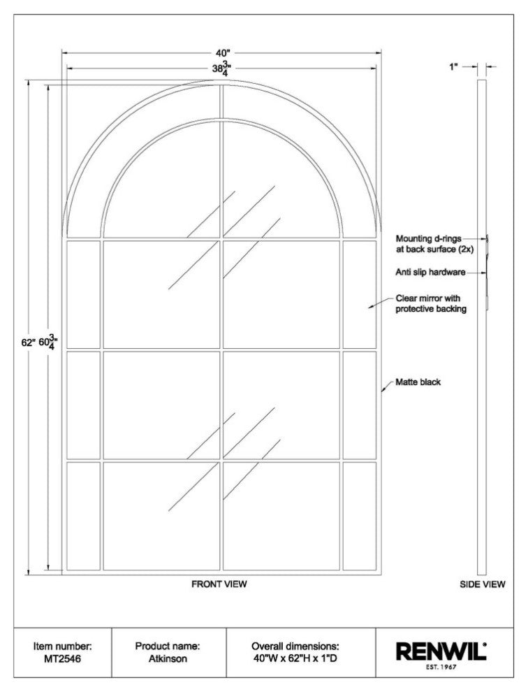 Atkinson Full Length Decorative Mirror