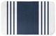 Navy Farmhouse Stripe 34x21 Bath Mat