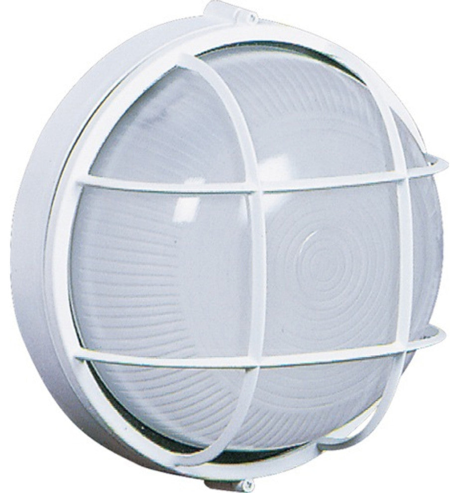 Marine Outdoor Wall Light in White