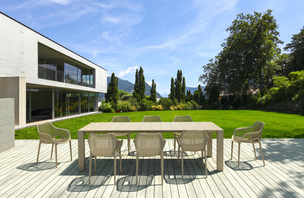 Compamia Air Dining Armchair, Set of 2, Taupe