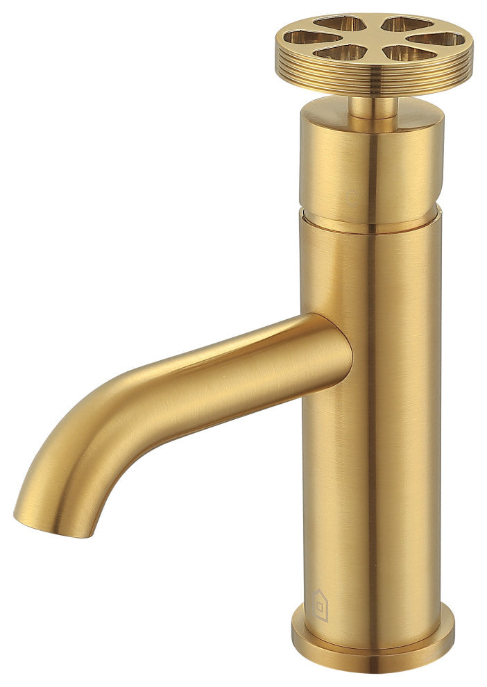 Nova Series Single Lever Bathroom Faucet, Titanium Gold