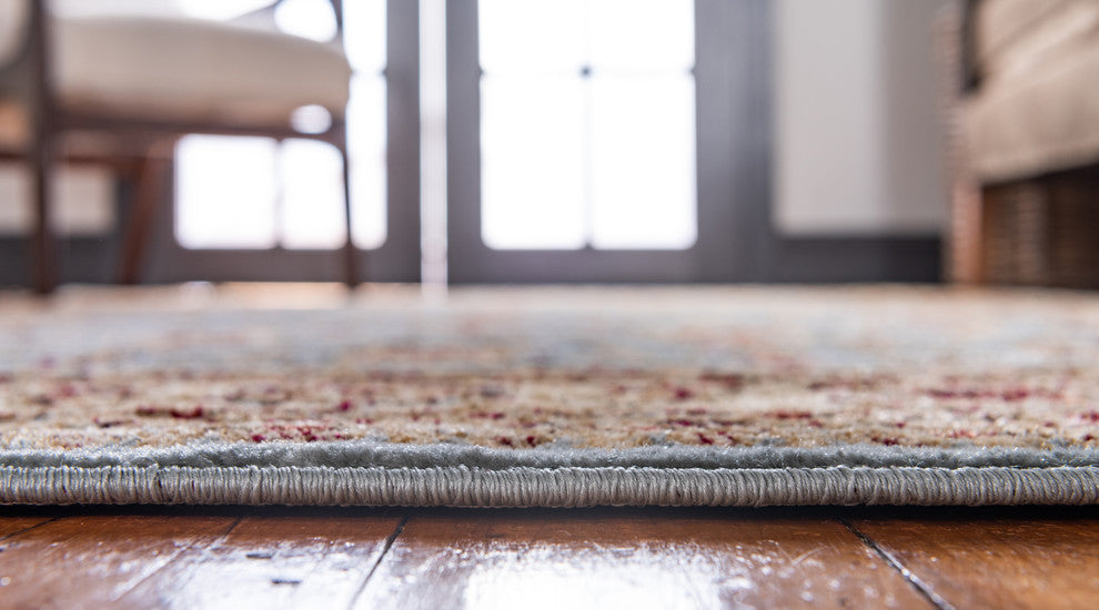 Unique Loom Light Blue St. Louis Voyage 2' 2 x 3' 0 Area Rug