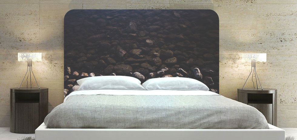 "Lava Rock" Headboard