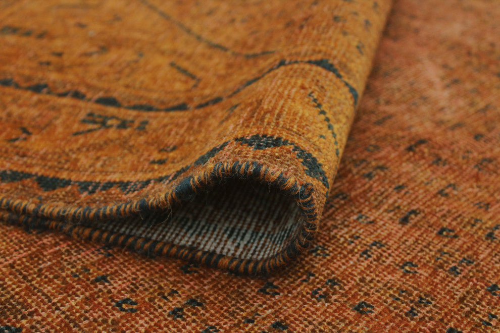 Vintage Distressed Doto Rust Runner