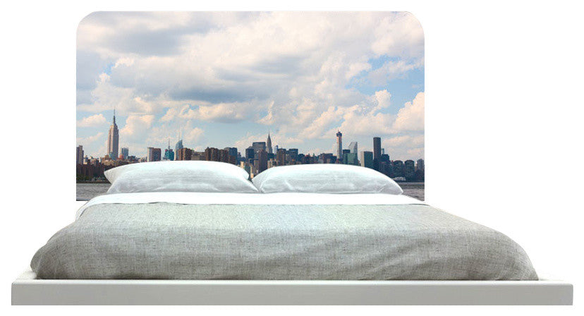 "New York City Skyline 2" Headboard